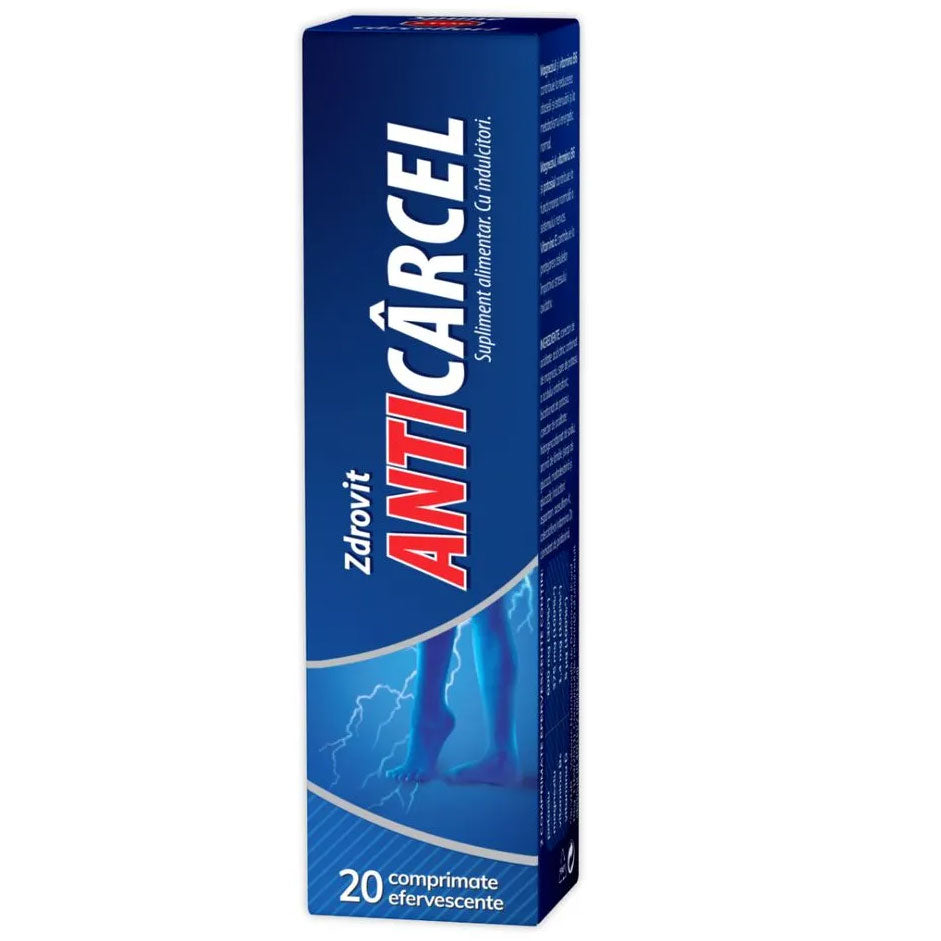 Anticarcel, 20 Comprimate Efervescente, Zdrovit