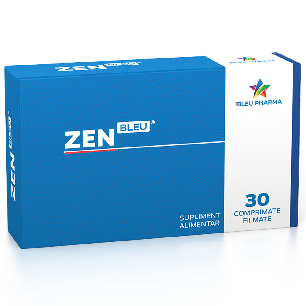 ZenBleu, 30 Comprimate, Bleu Pharma
