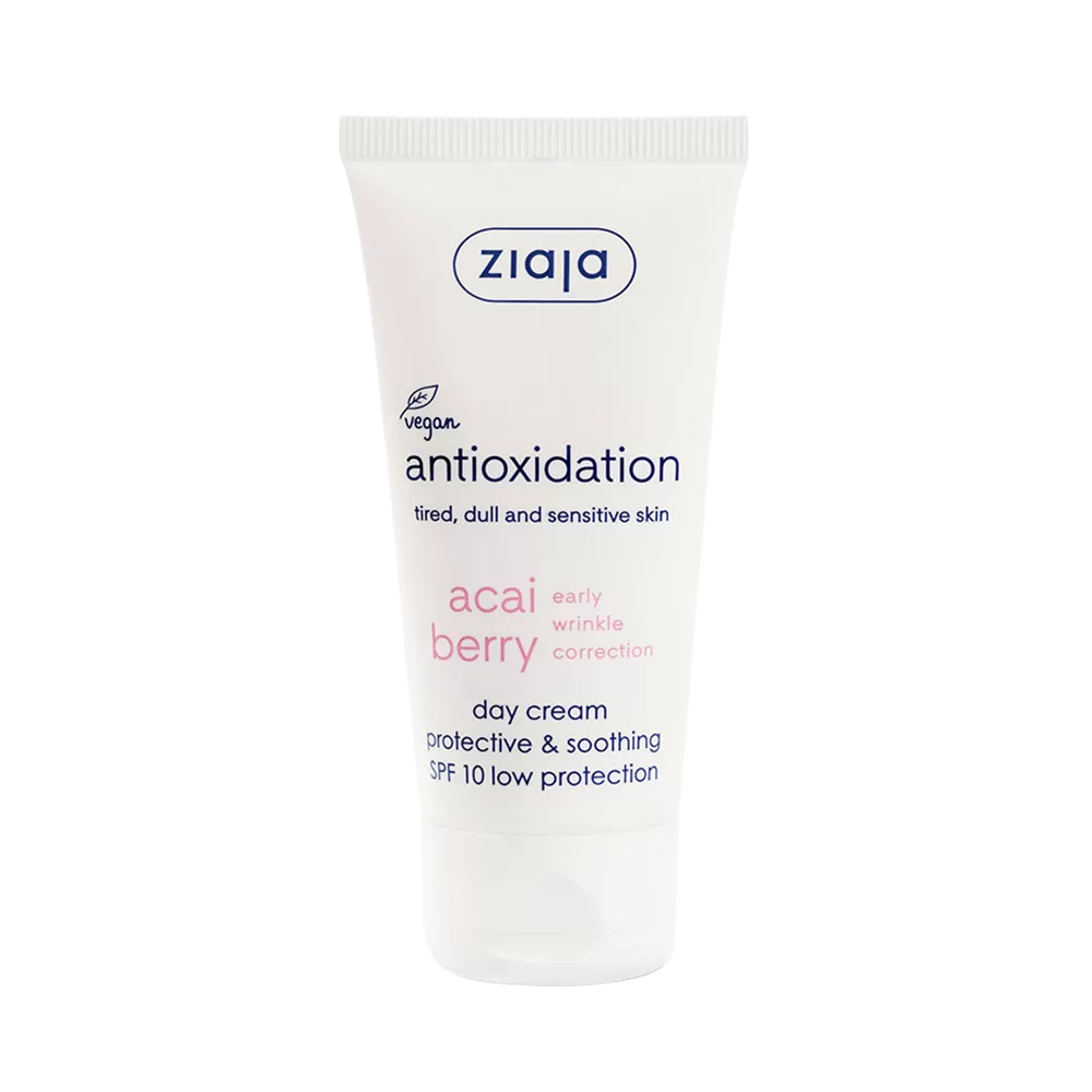 Crema de zi SPF 10 cu acai berry, 50 ml, Ziaja