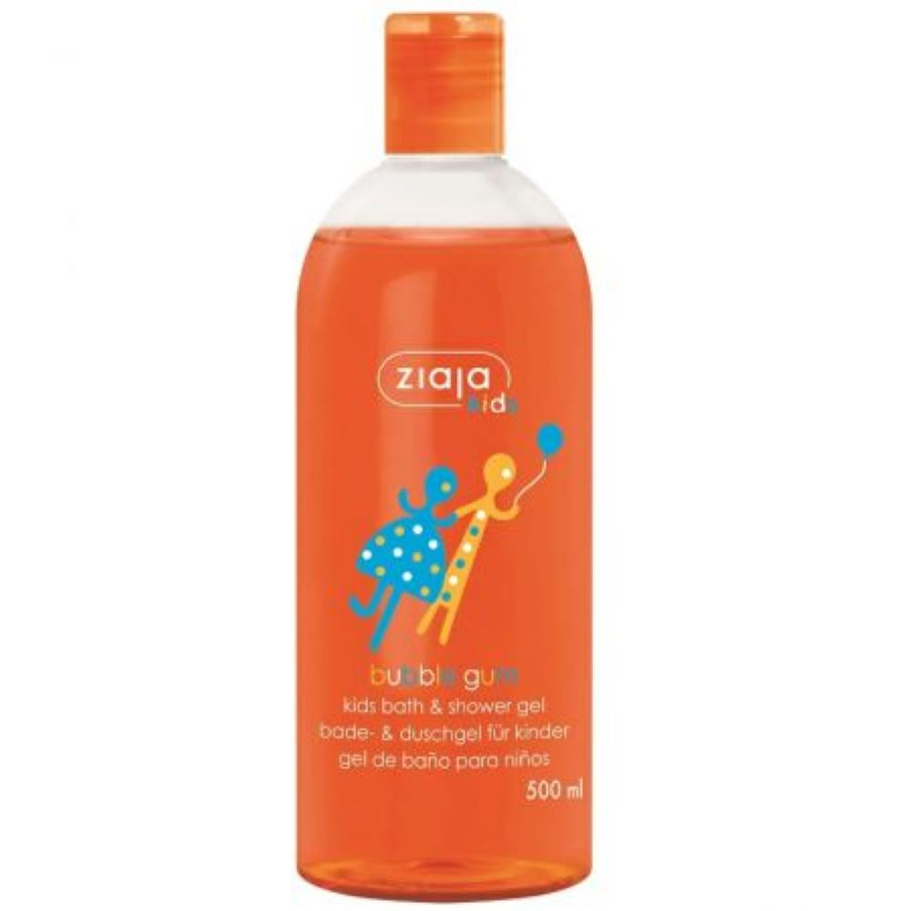 Gel de dus cu aroma de guma pentru copii, 500 ml, Ziaja