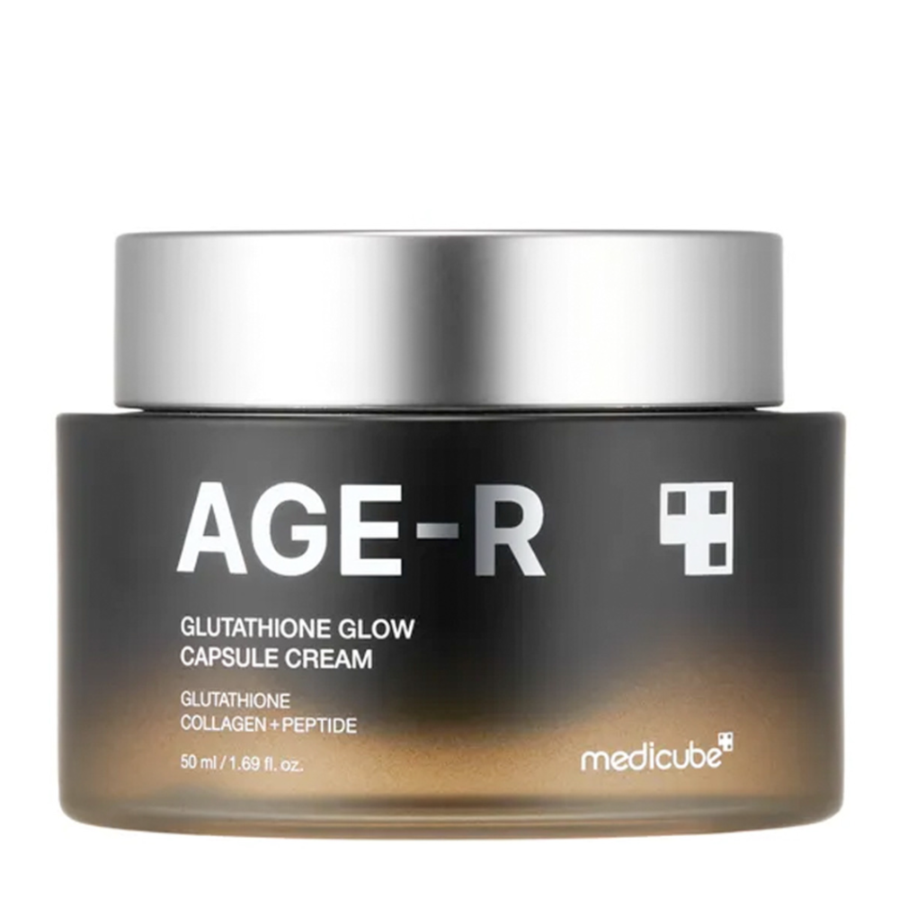 Crema faciala iluminatoare cu glutation Glutathione Glow Capsule Cream, 50 ml, Medicube