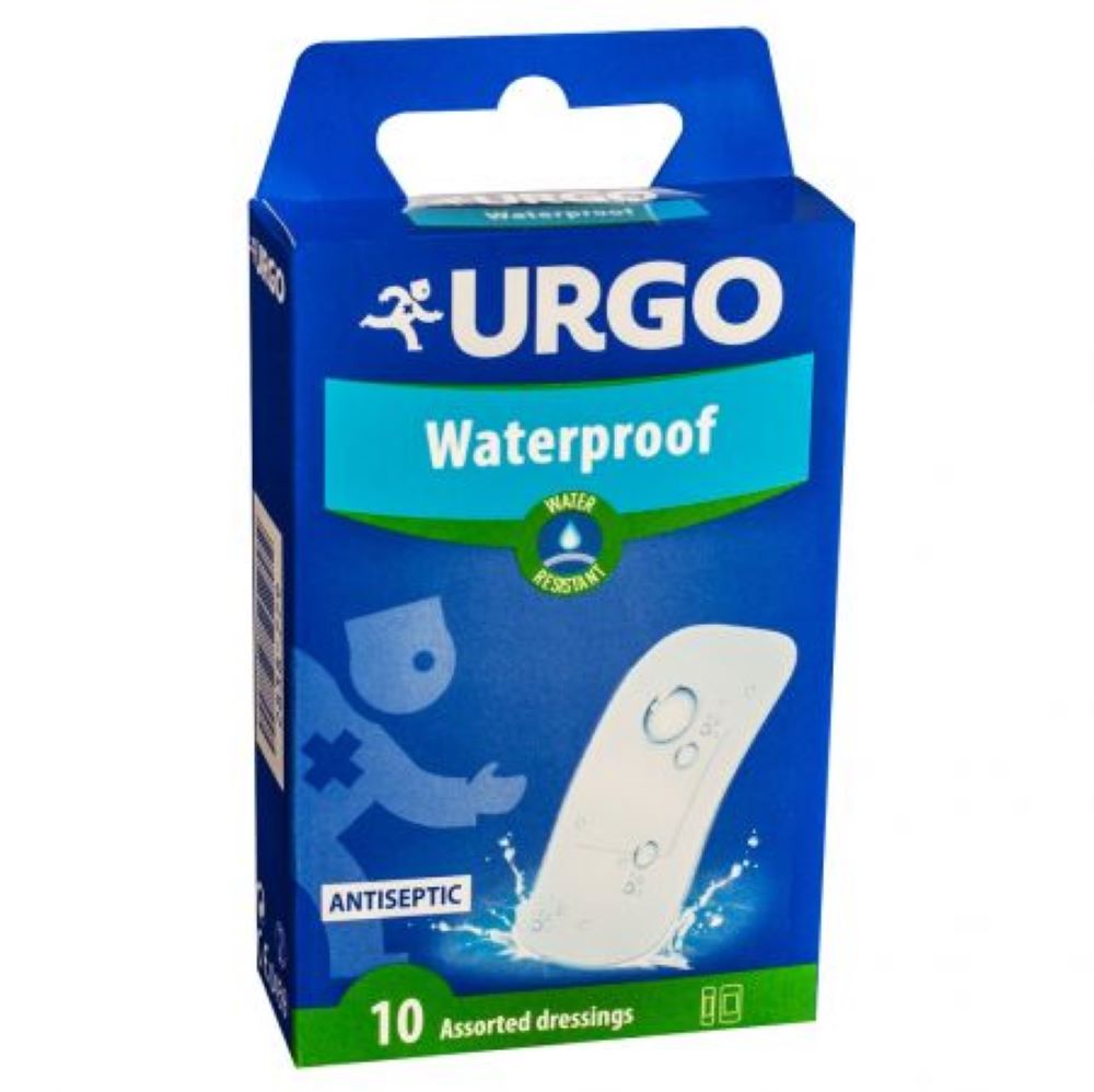 Plasturi rezistenti la apa, 10 bucati, Urgo