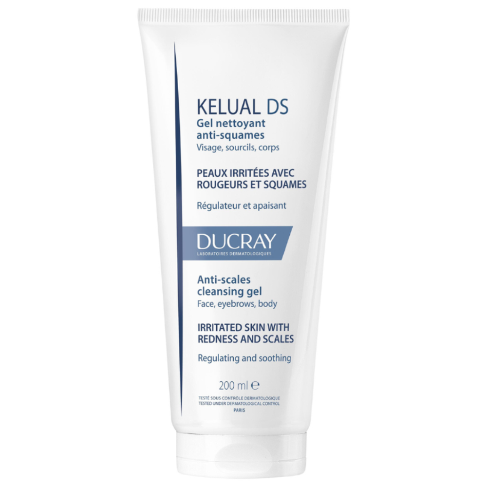 Gel spumant anti-scuame Kelual DS, 200 ml, Ducray