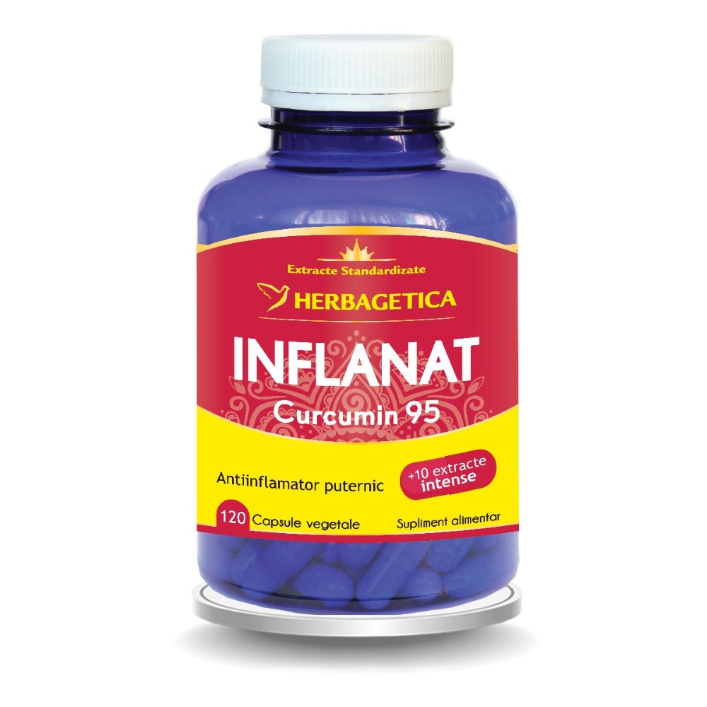Inflanat Curcumin95, 120 capsule, Herbagetica