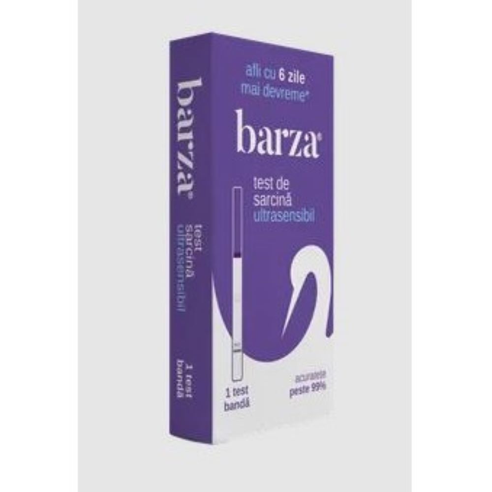 Test de sarcina ultrasensibil Banda, 1 bucata, Barza