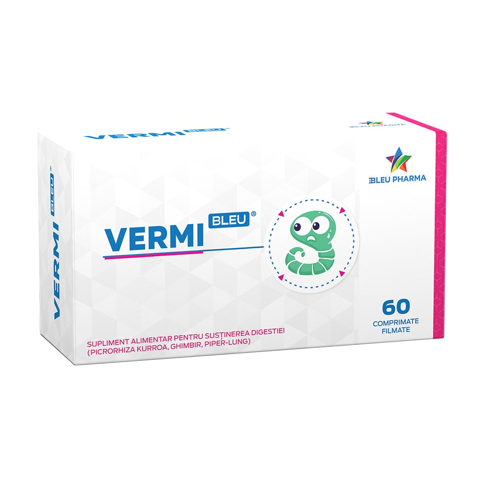 VermiBleu, 60 comprimate, Bleu Pharma