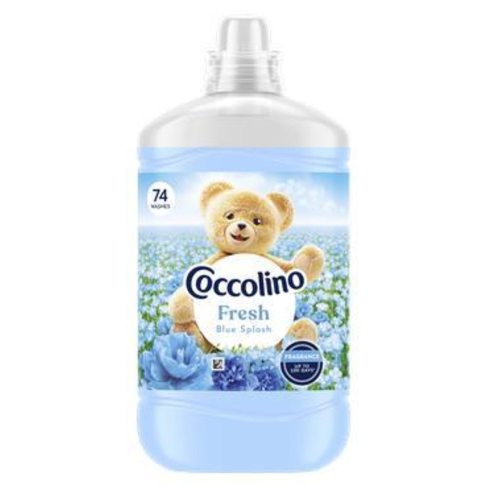 Balsam de rufe Coccolino Fresh Blue Splash, 1.702 L, 74 spalari