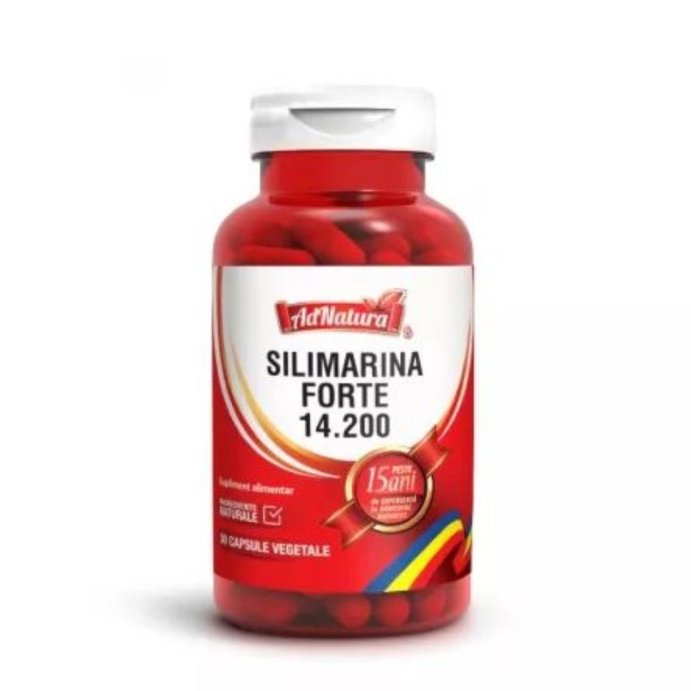 Silimarina Forte, 14.200, 30 capsule, AdNatura