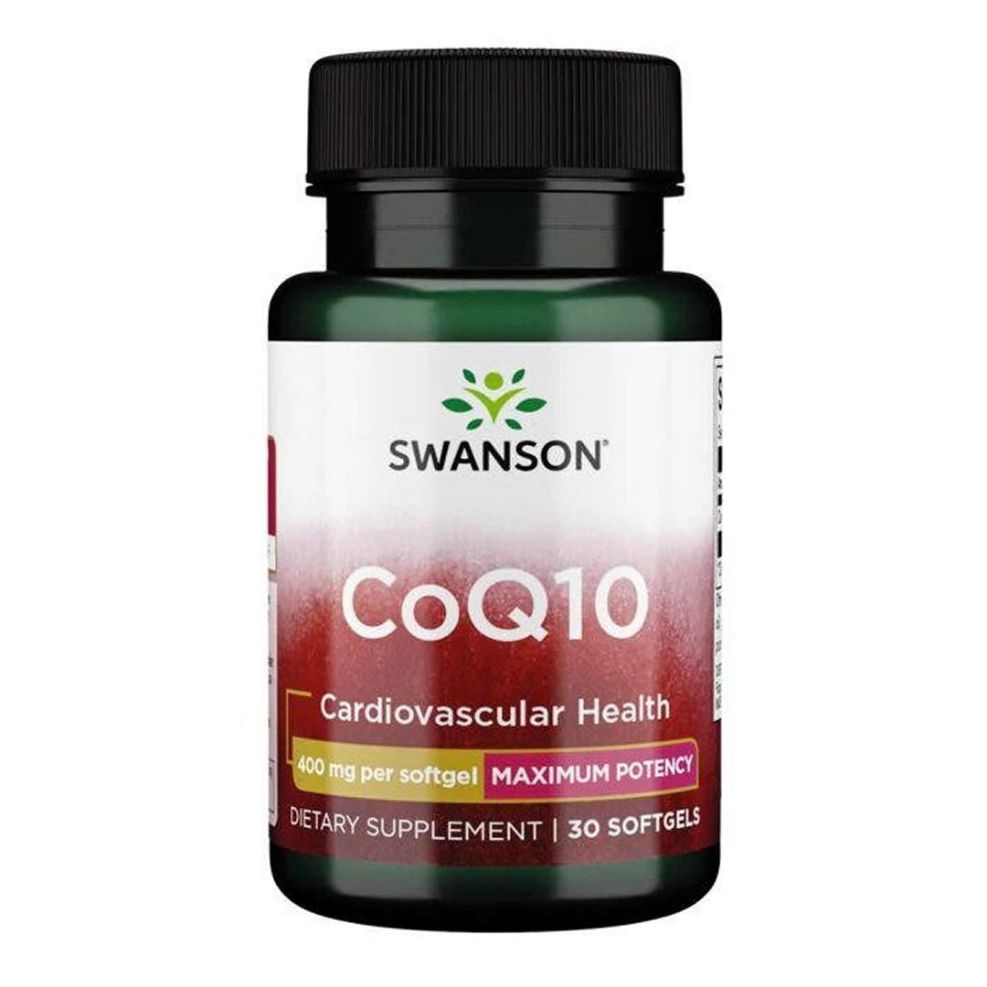Coenzima Q10 Maximum Potency, 400 mg, 30 capsule, Swanson