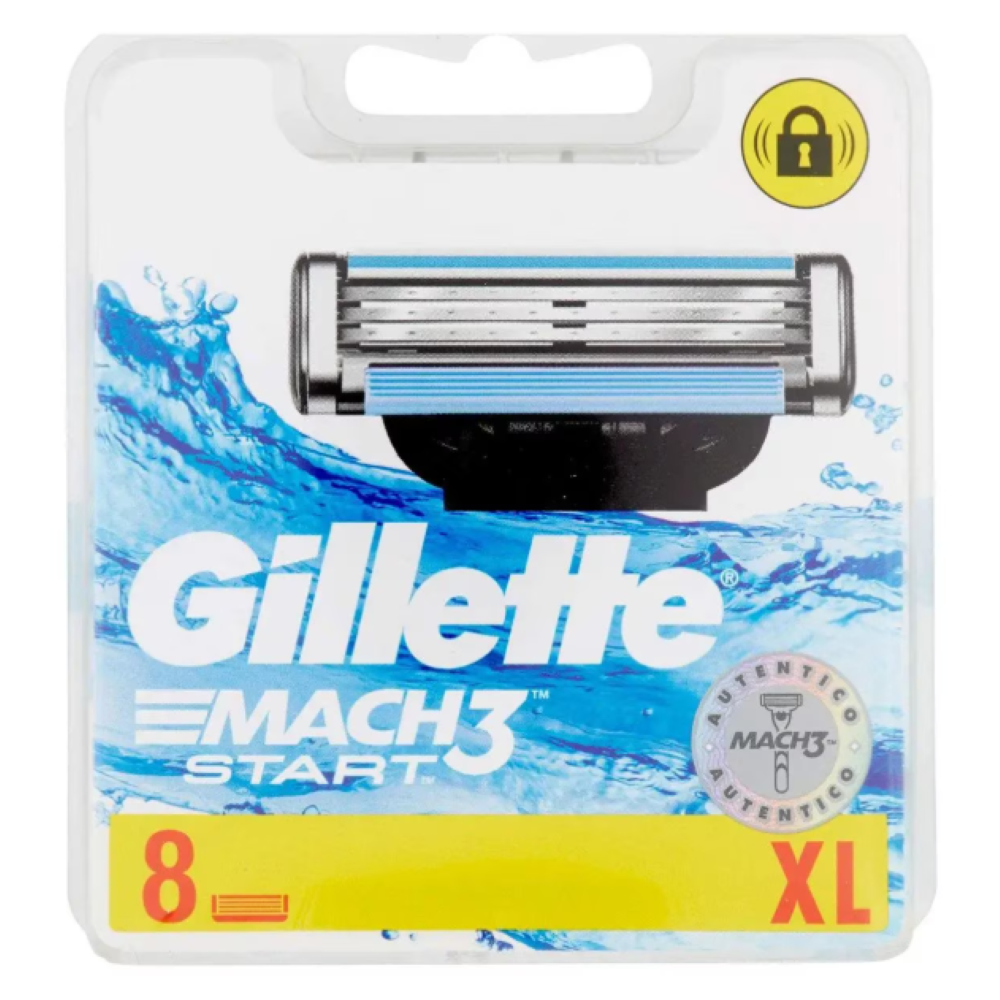 Rezerve aparat de ras Gillette Mach3 Start, 8 bucati