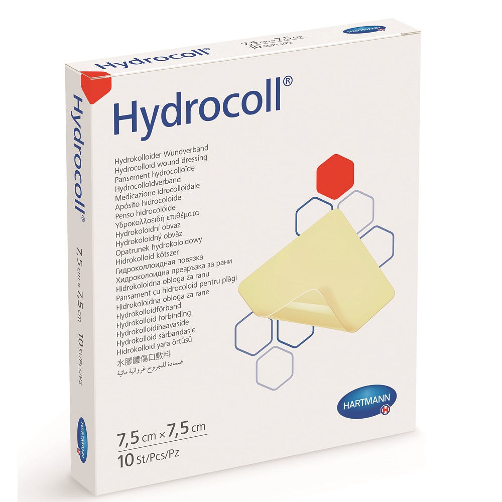 Pansament hidrocoloidal Hydrocoll, 7.5cm x 7.5cm, 10 bucati, Hartmann