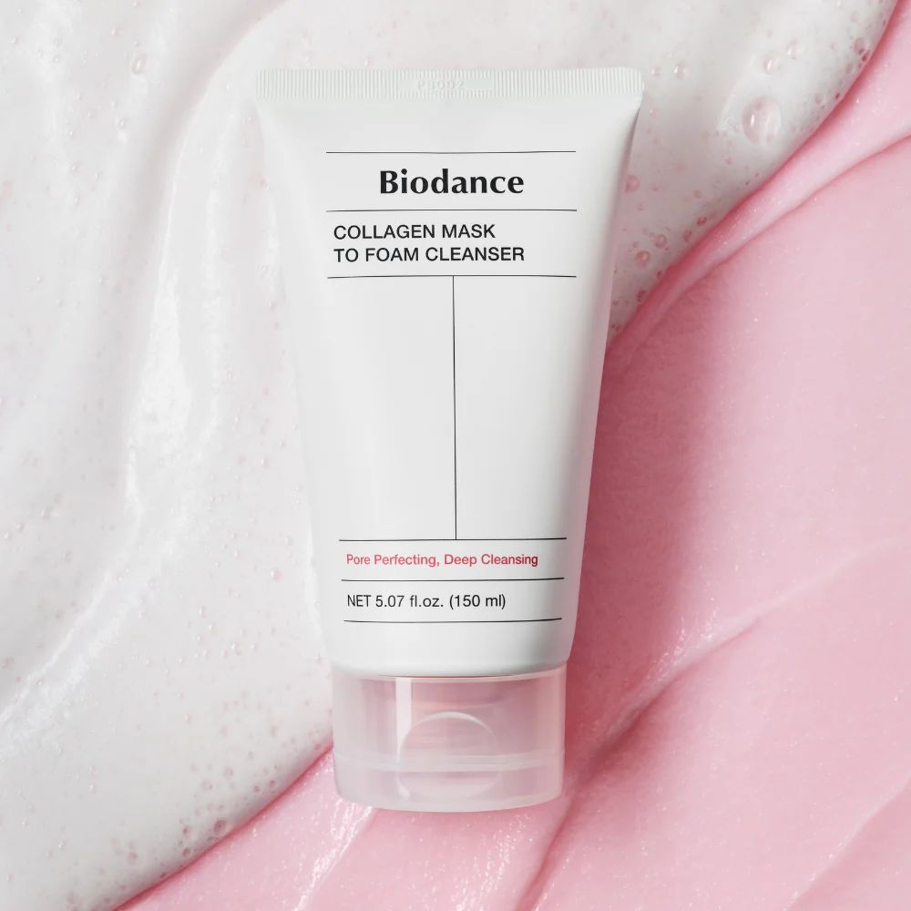Gel de curatare Collagen Mask To Foam Cleanser, 150 ml, Biodance