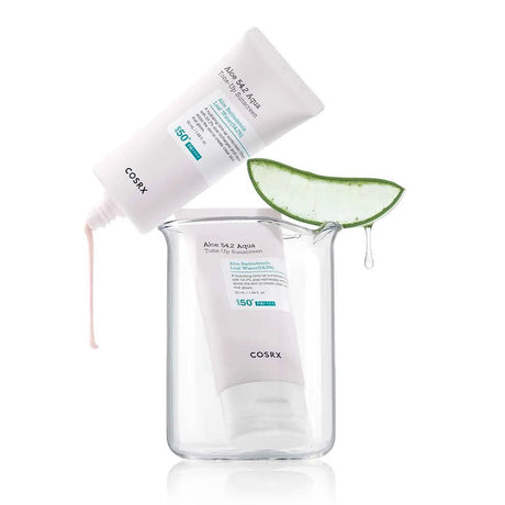 Crema de protectie solara cu aloe vera Tone-Up SPF 50+, 50 ml, COSRX