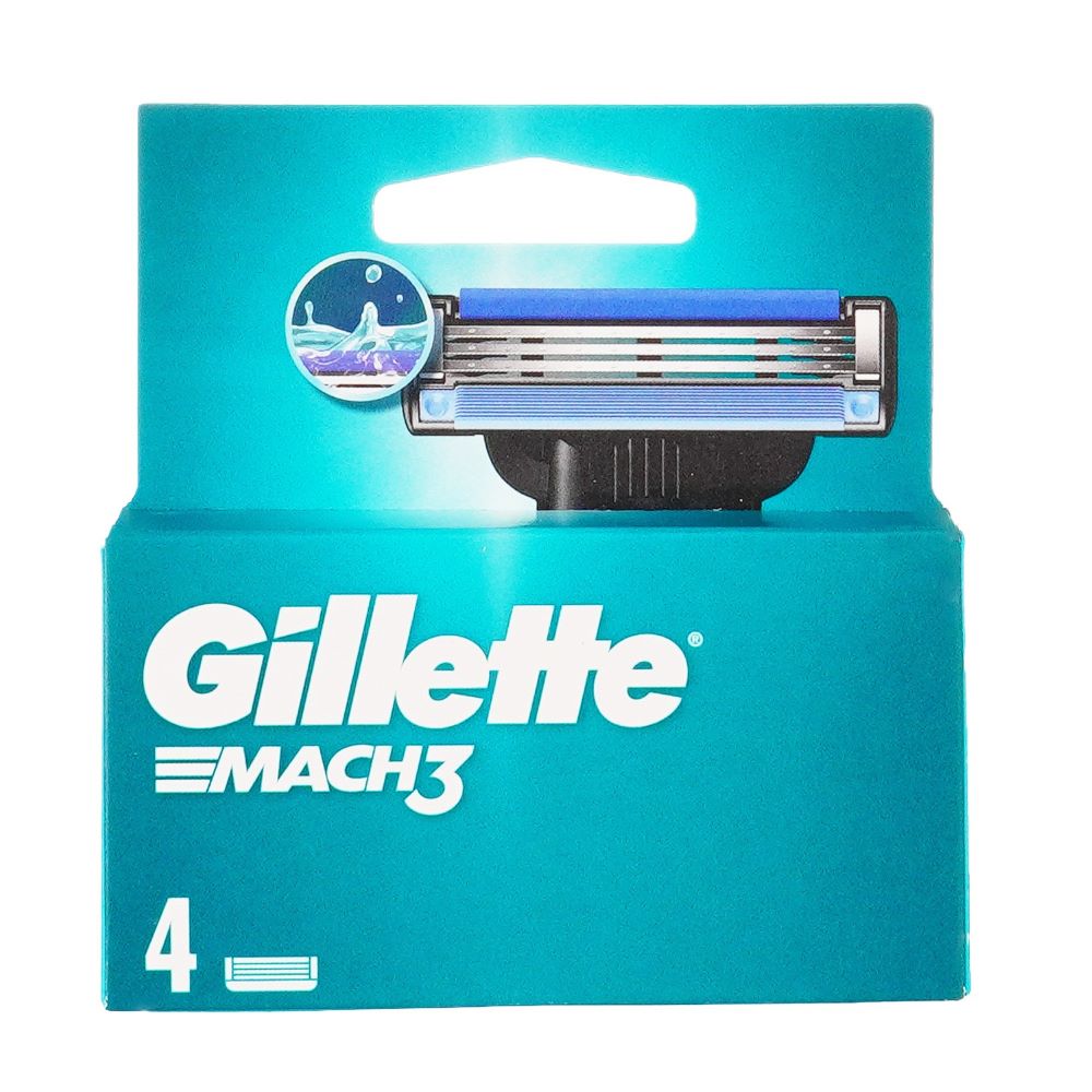 Rezerve aparat de ras Gillette Mach3, 4 bucati