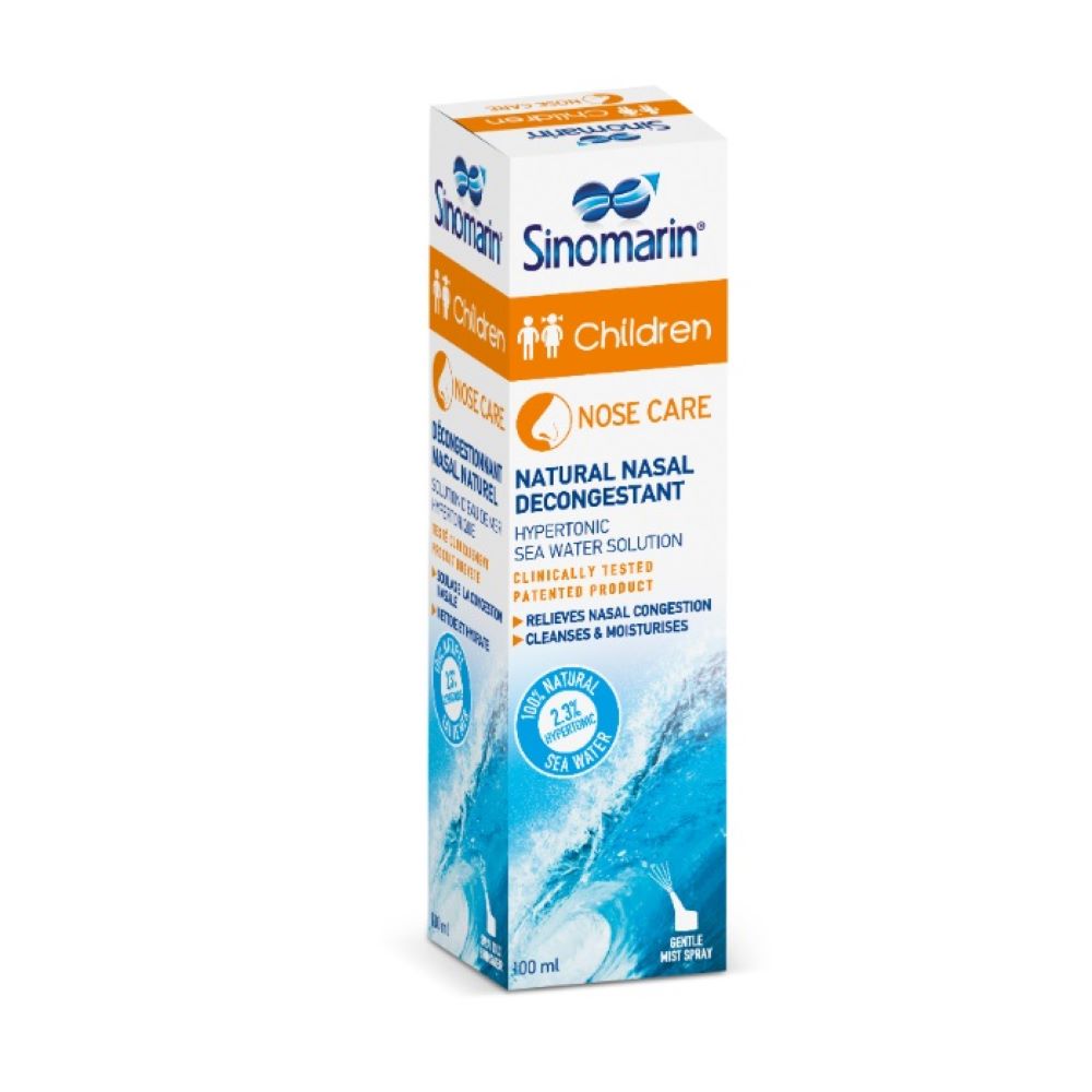 Spray decongestionant nazal pentru bebelusi si copii Sinomarin Children, 100ml, Gerolymatos International
