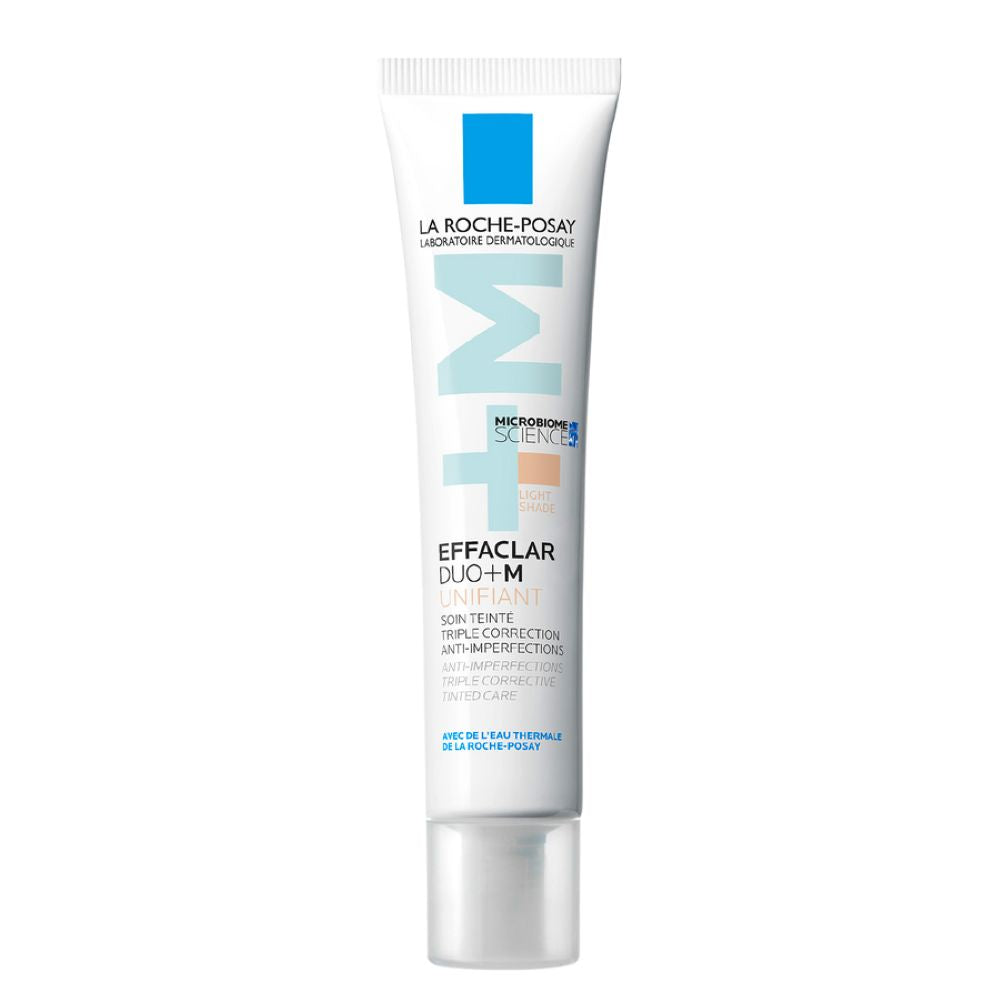 Gel-crema anti-imperfectiuni cu pigment Effaclar Duo+M, nuanta Medium, 40 ml, La Roche-Posay