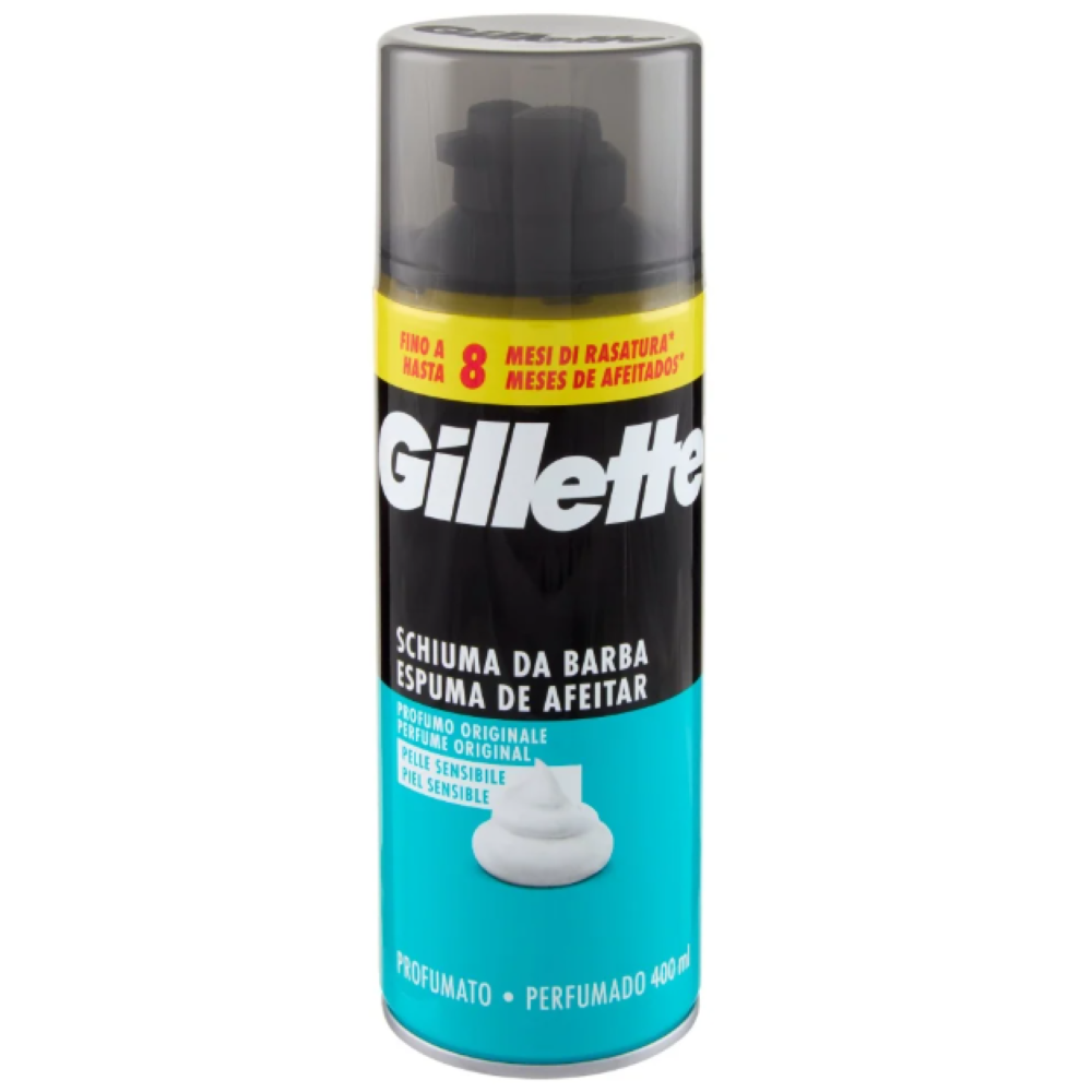 Spuma de ras Sensitive, 400ml, Gillette