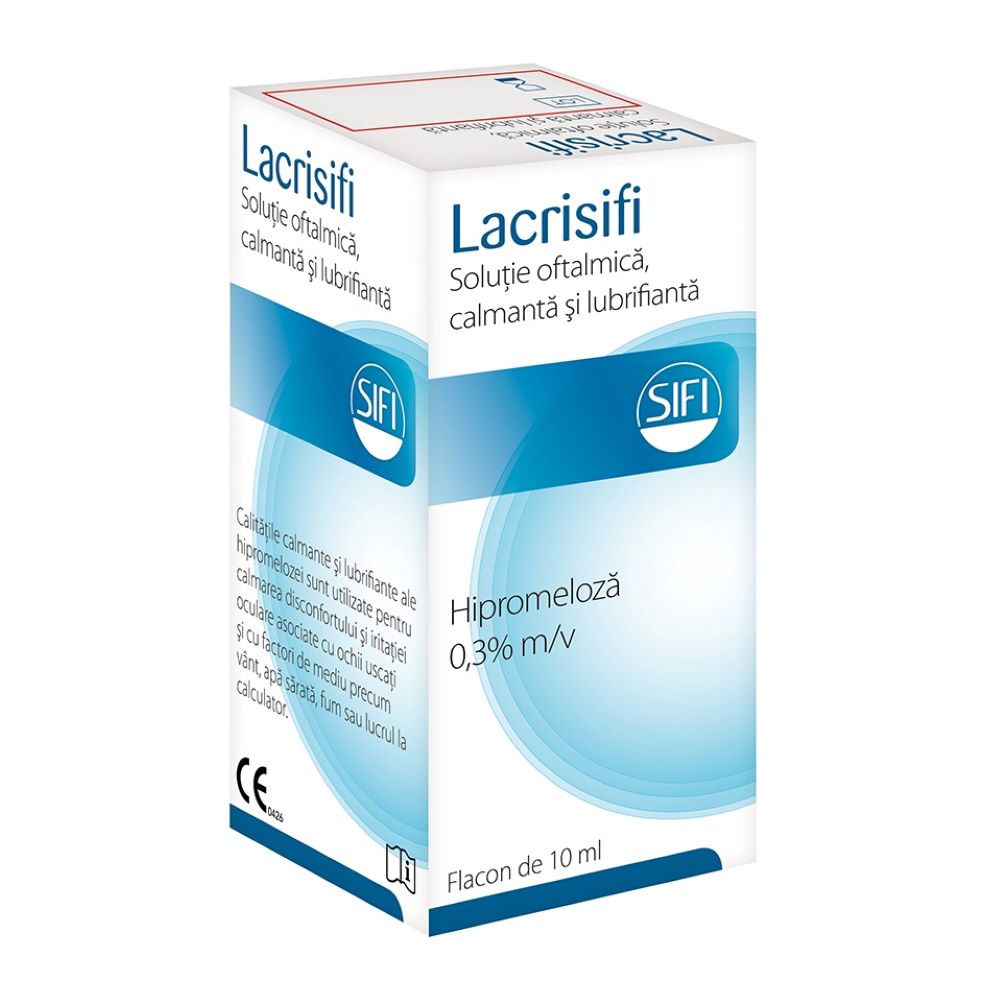 Solutie oftalmica Lacrisifi, 10ml, Sifi
