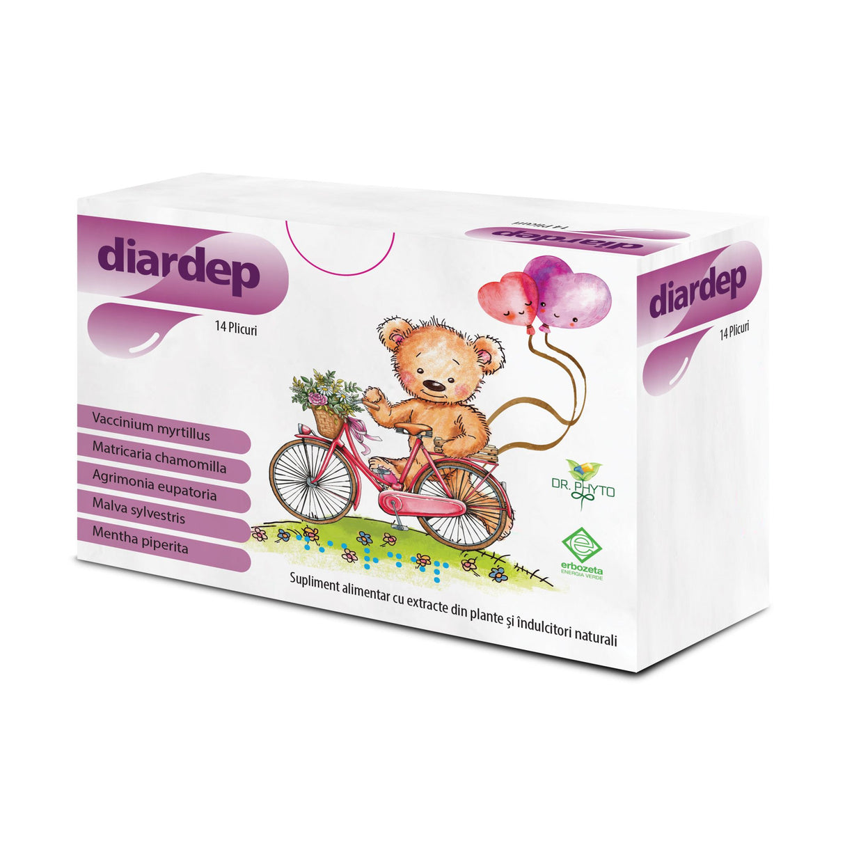 Diardep, 14 plicuri, Dr. Phyto
