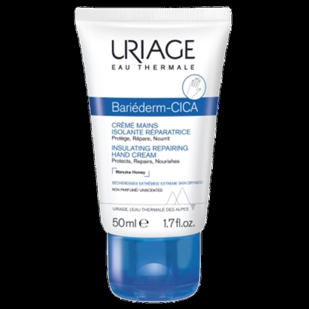 Crema de maini izolanta reparatoare Bariederm, 50 ml, Uriage