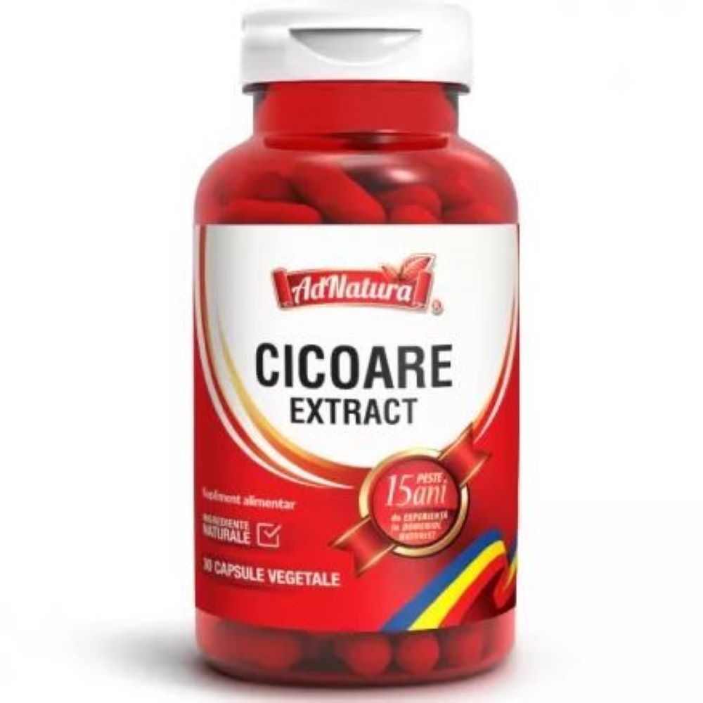 Cicoare extract, 60 capsule, AdNatura