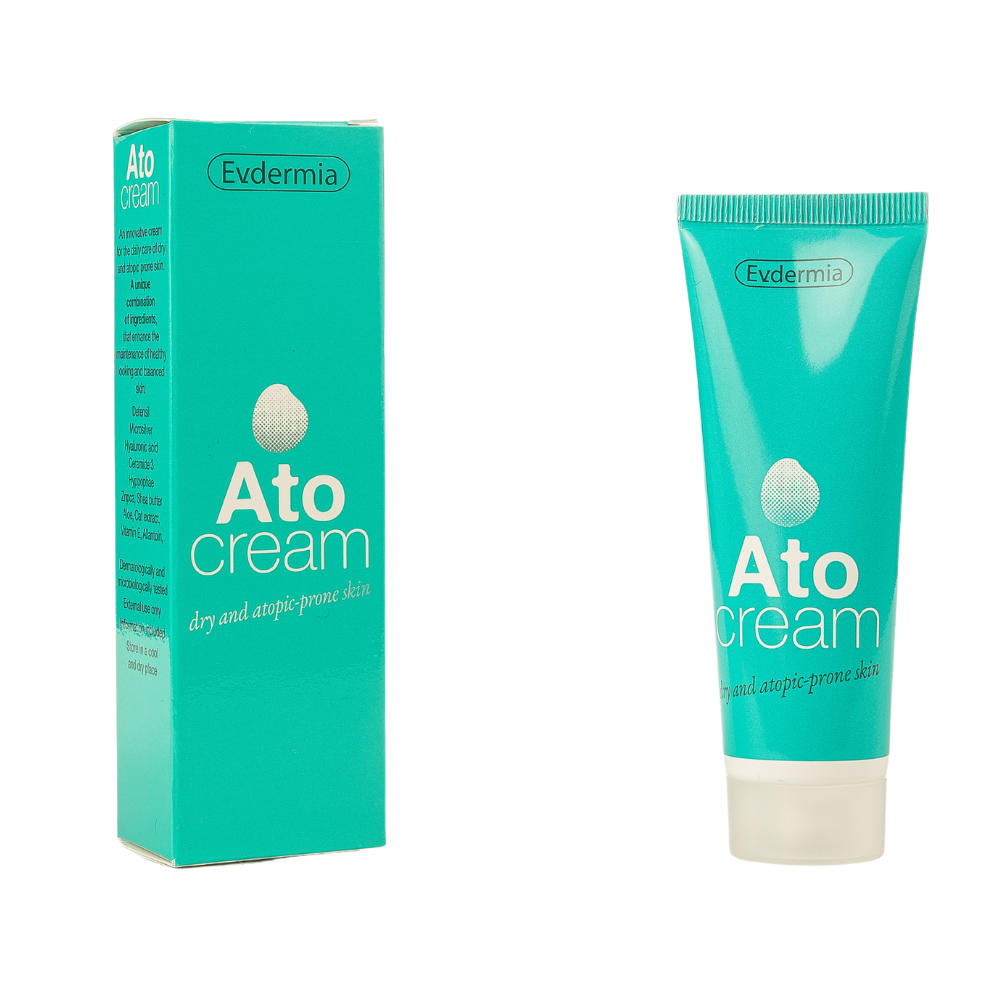 Crema hidratanta pentru piele uscata si sensibila Ato Cream, 50 ml, Evdermia