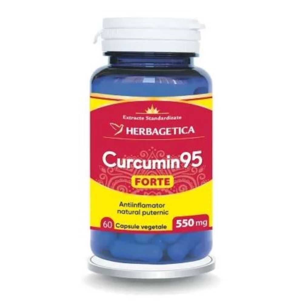 Curcumin 95 forte, 60 capsule, Herbagetica