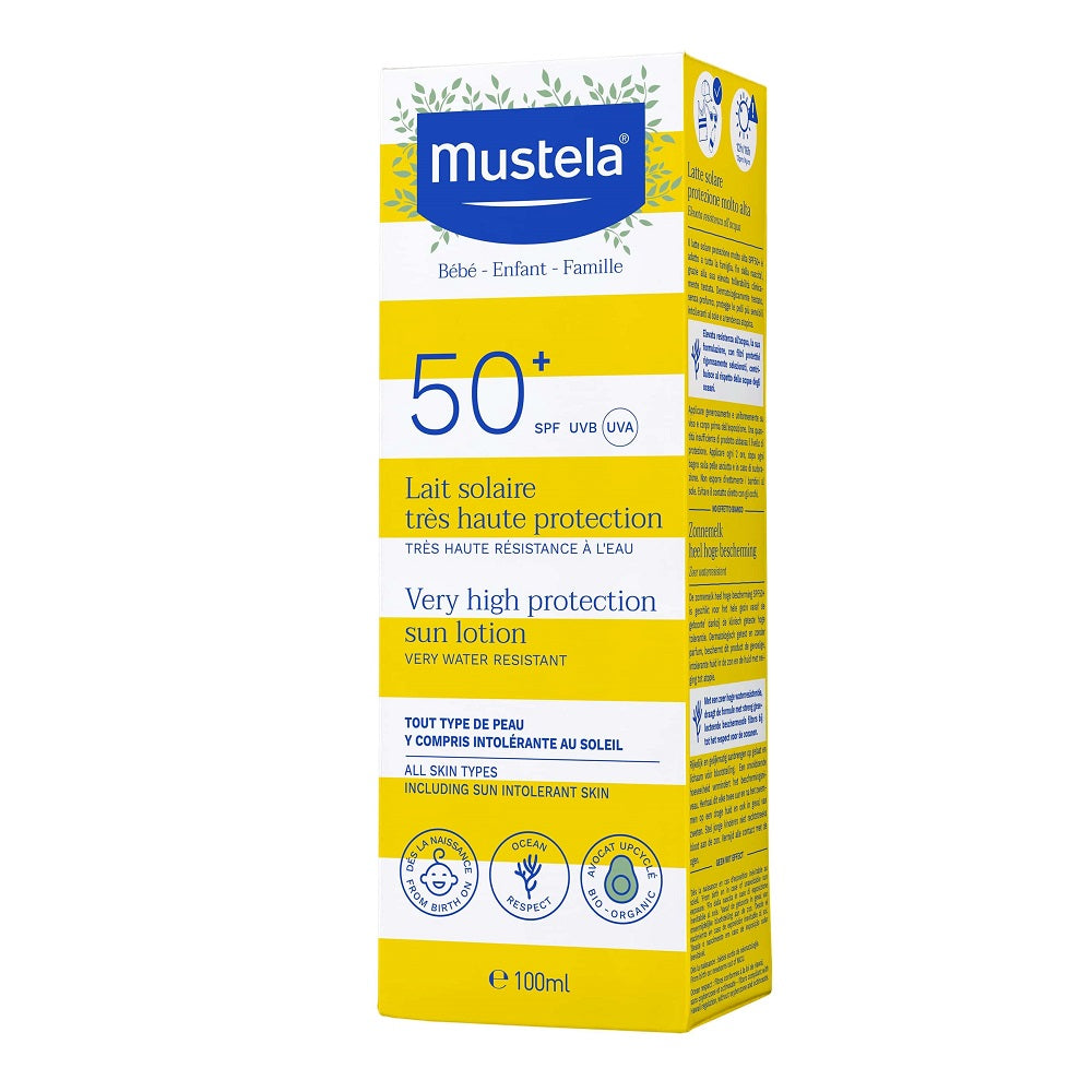 Lotiune pentru protectie solara cu SPF 50+, 40 ml, Mustela