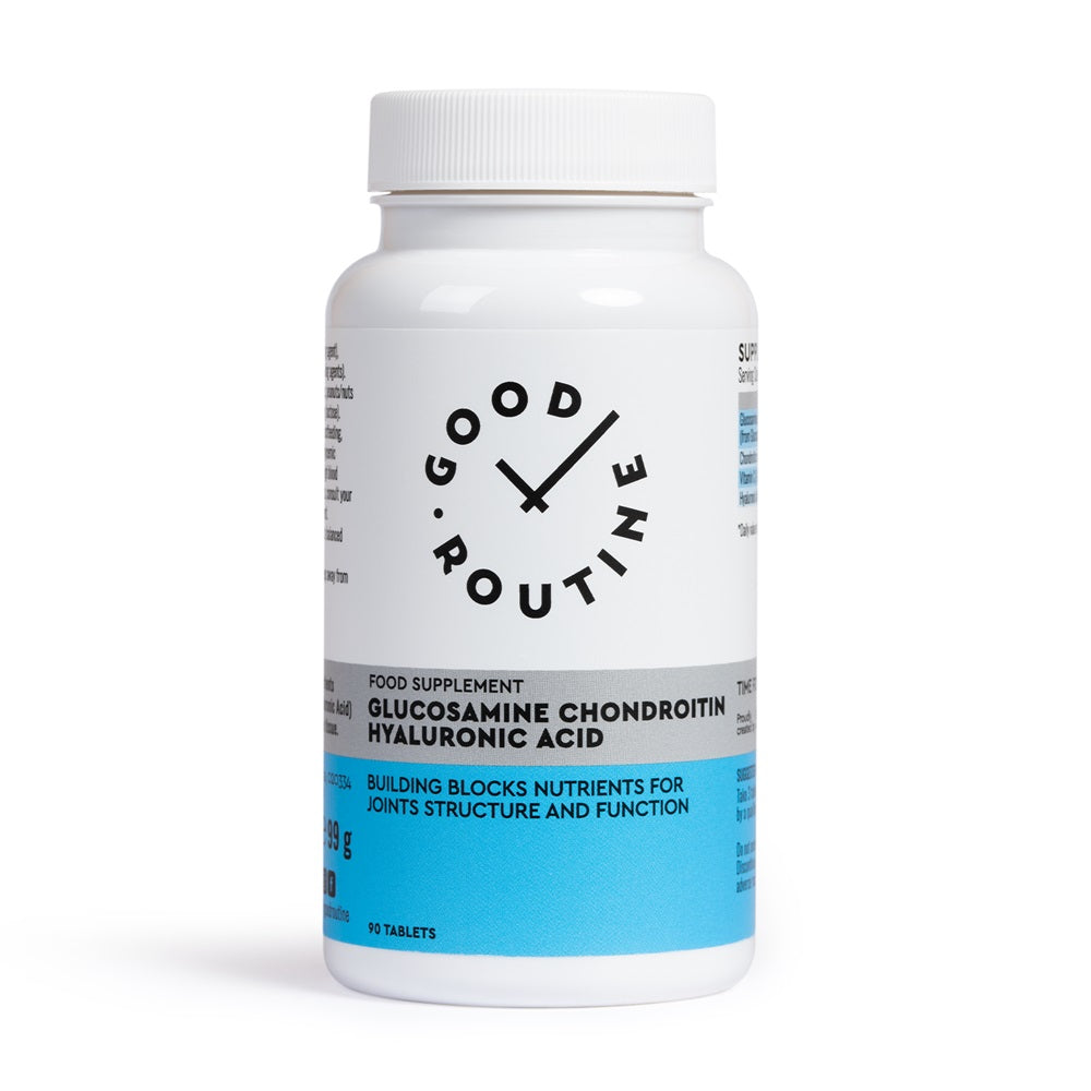 Glucosamine Chondroitin Hyaluronic Acid, Good Routine, 90 comprimate, Secom