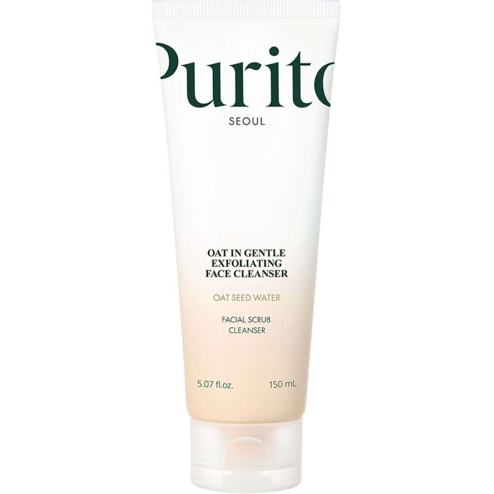 Gel scrub cu ovaz pentru curatarea fetei Oat-In, 150 ml, Purito