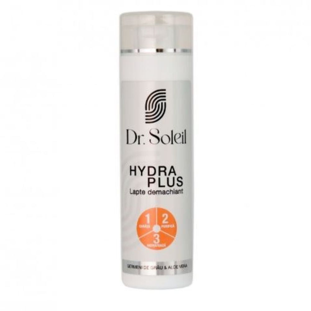 Lapte demachiant 3 in 1 Hydra Plus, 250 ml, Dr. Soleil