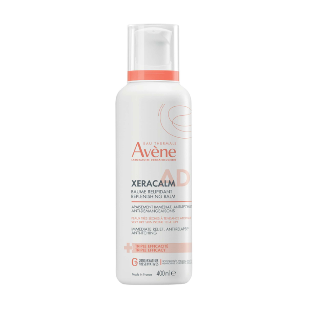 Balsam relipidant pentru pielea uscata predispusa la dermatita atopica sau prurit XeraCalm AD, 400 ml, Avene