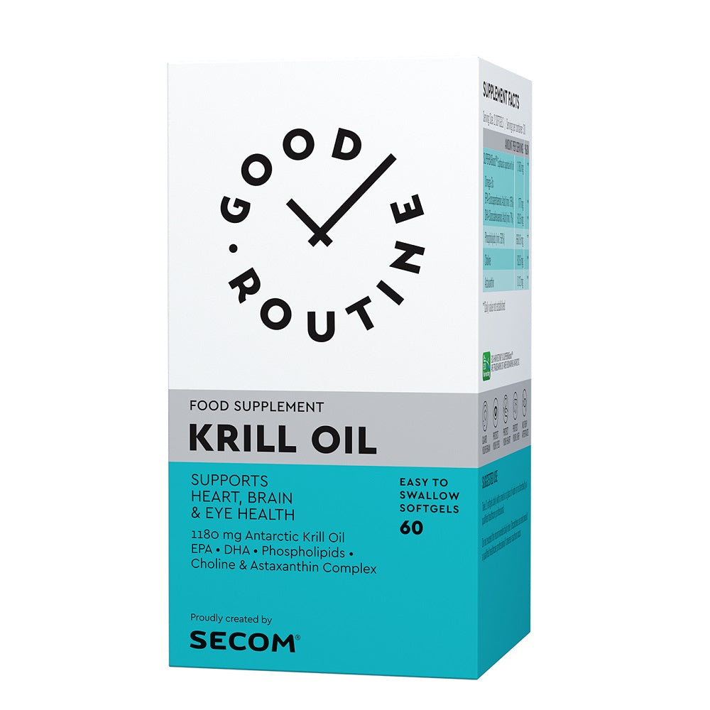 Krill Oil, Good Routine, 60 capsule, Secom