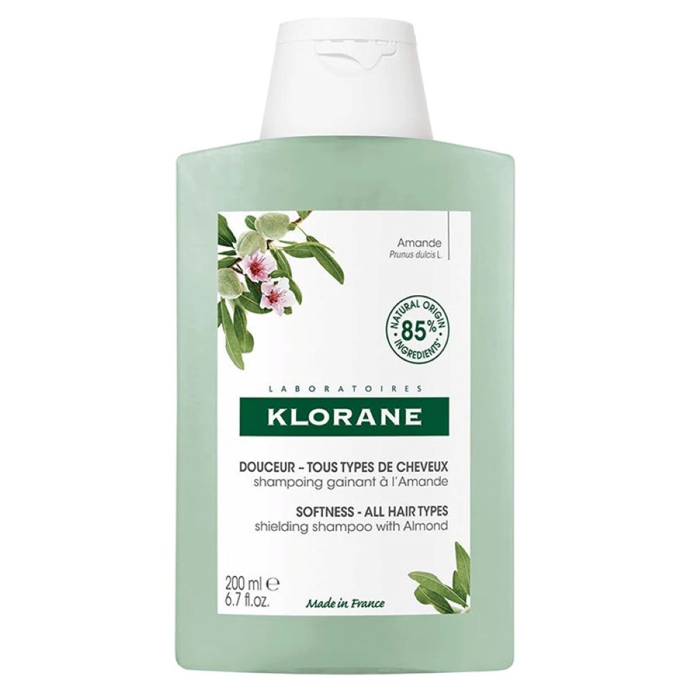 Sampon cu extract de migdale, 200 ml, Klorane