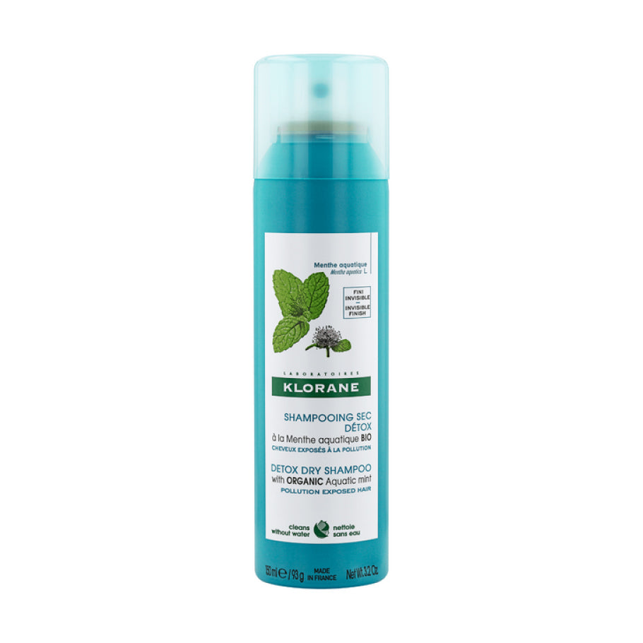 Sampon uscat cu extract de menta acvatica, 150 ml, Klorane