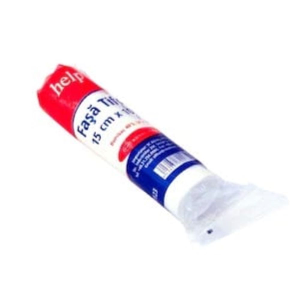 Fasa din tifon 15cm x 10m, 1 bucata, Minut