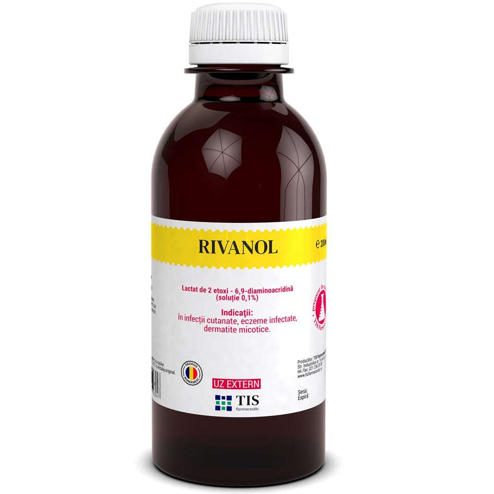 Rivanol 0,1%, 200ml, Tis Farmaceutic