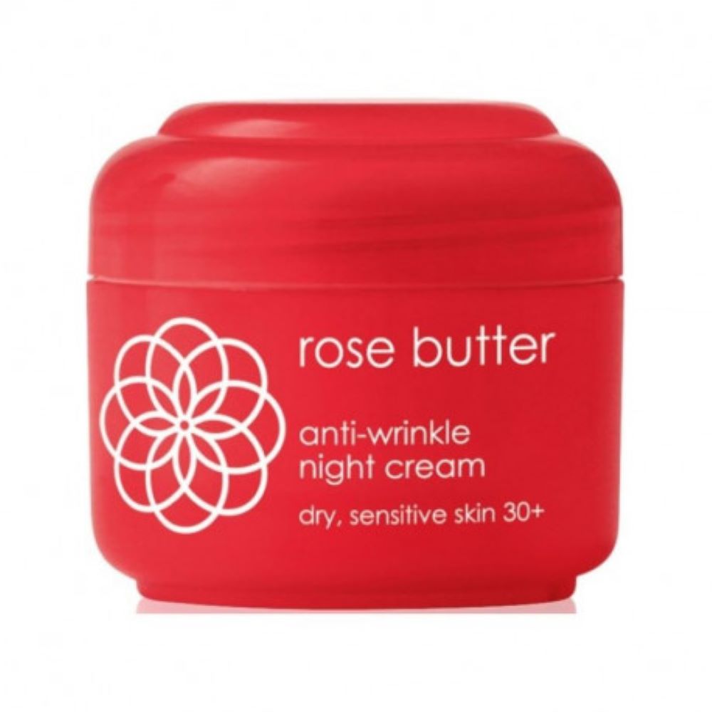 Crema antirid de noapte cu unt de trandafir Bio, 50ml, Ziaja