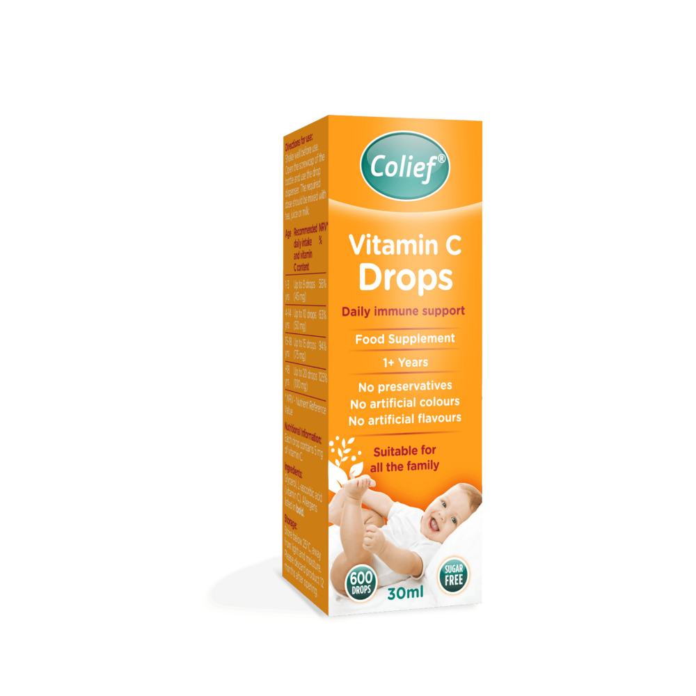 Vitamina C picaturi orale, 30ml, Colief