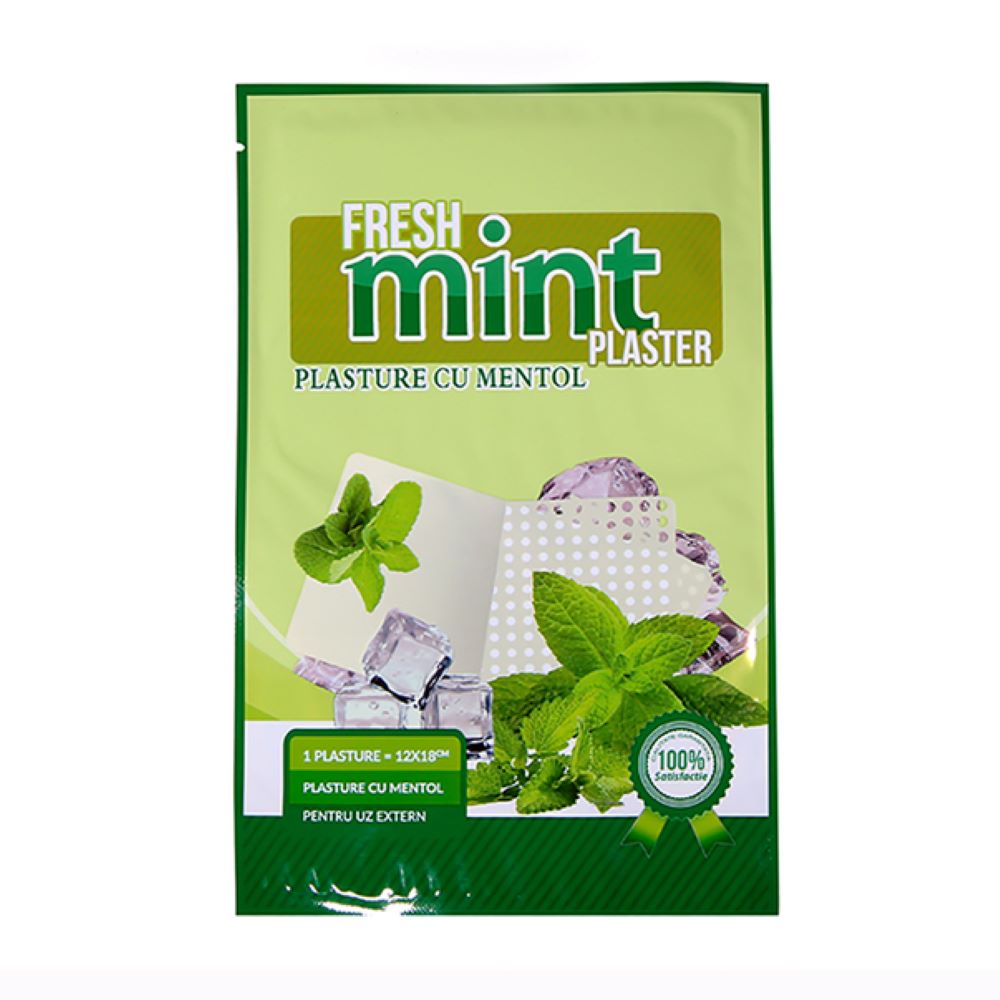 Plasture cu mentol, 12 x 18cm, 1 bucata, Henan Kangdi Medical Devices