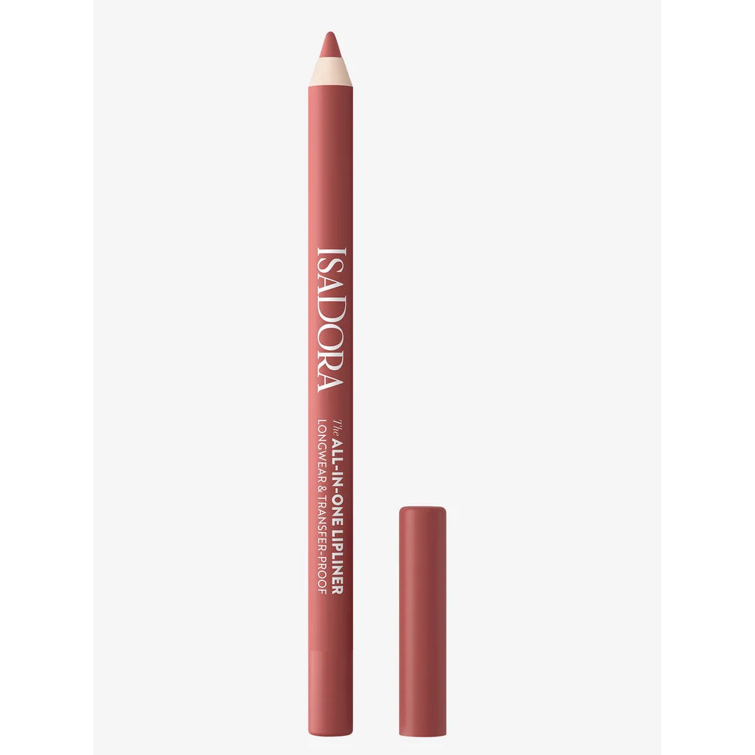 Creion de buze All-in-One Lipliner, 02 Praline, 1,2 g, IsaDora