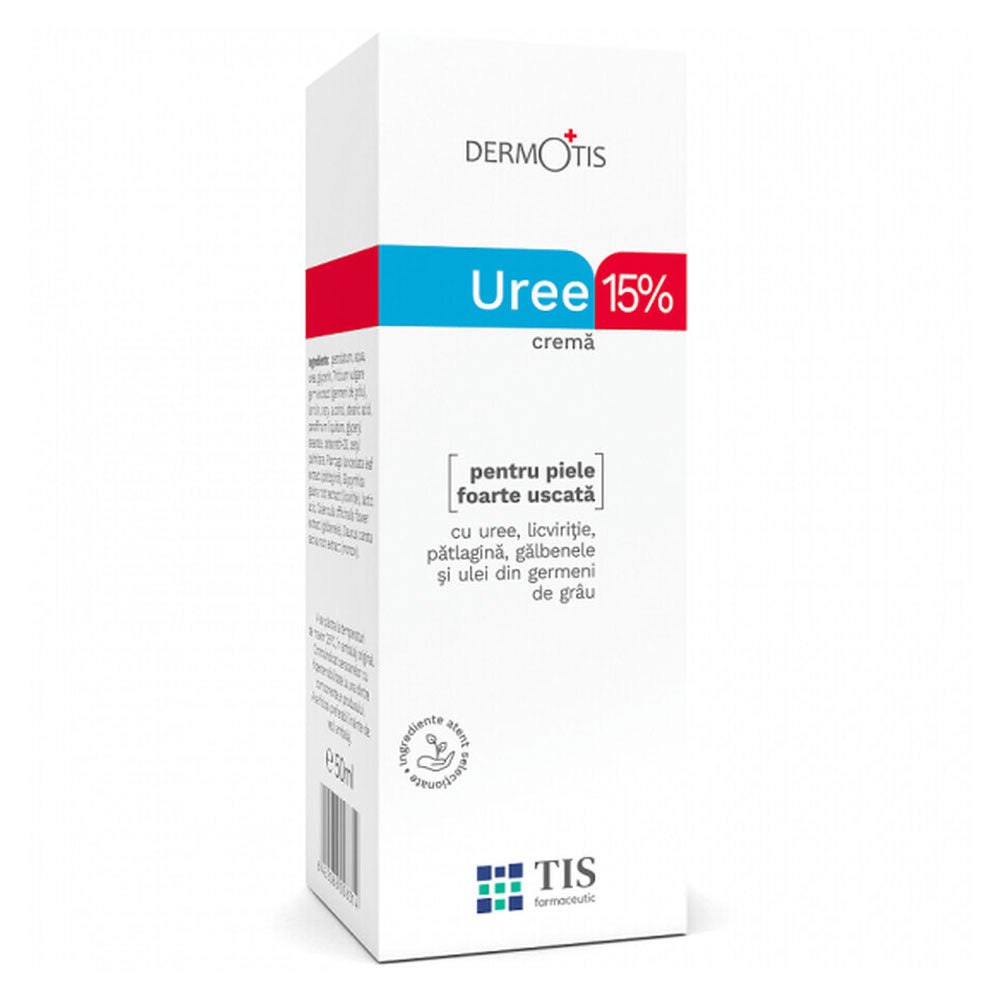 Crema cu Uree 15% DermoTis, 50ml, Tis Farmaceutic