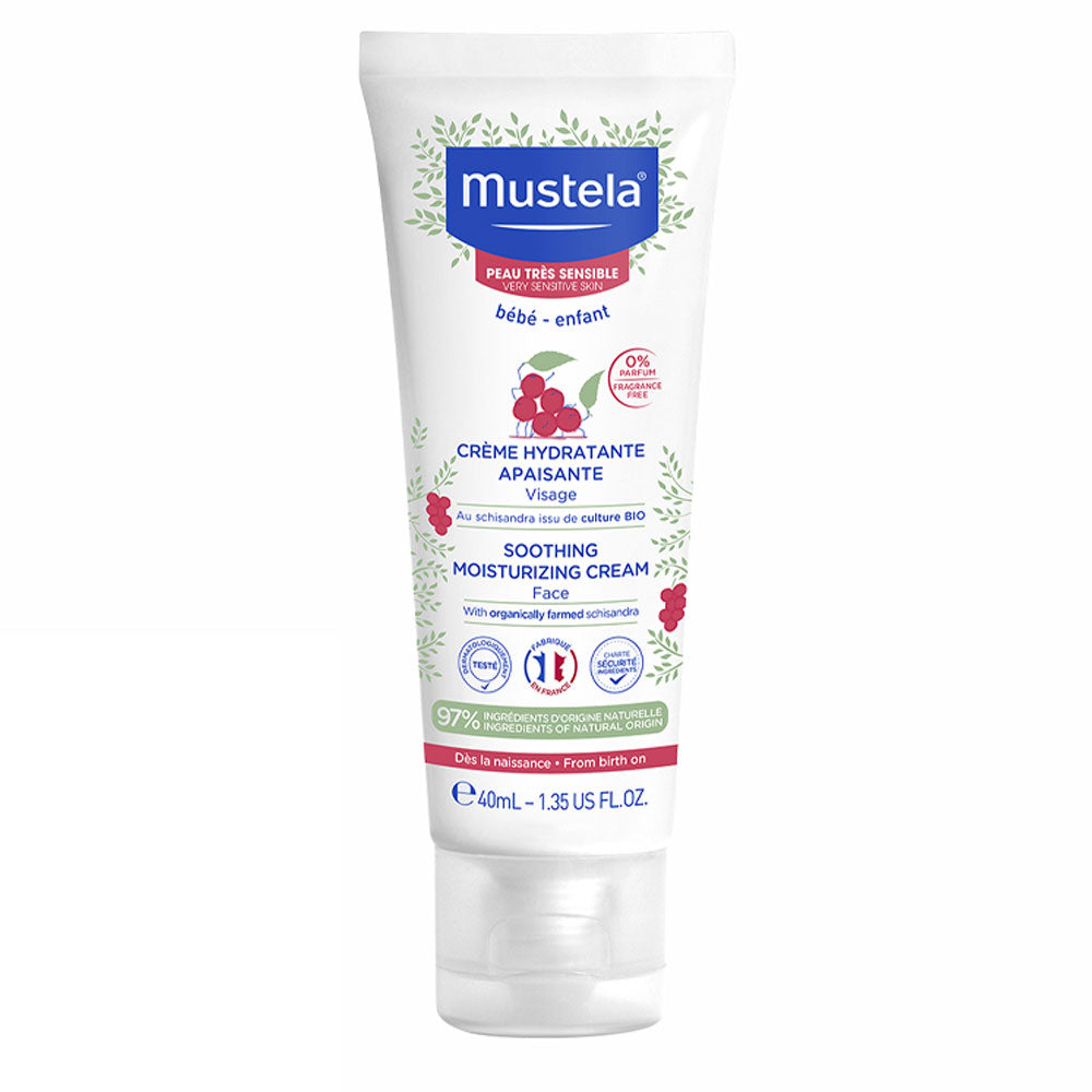 Crema hidratanta calmanta pentru piele sensibila, 40ml, Mustela