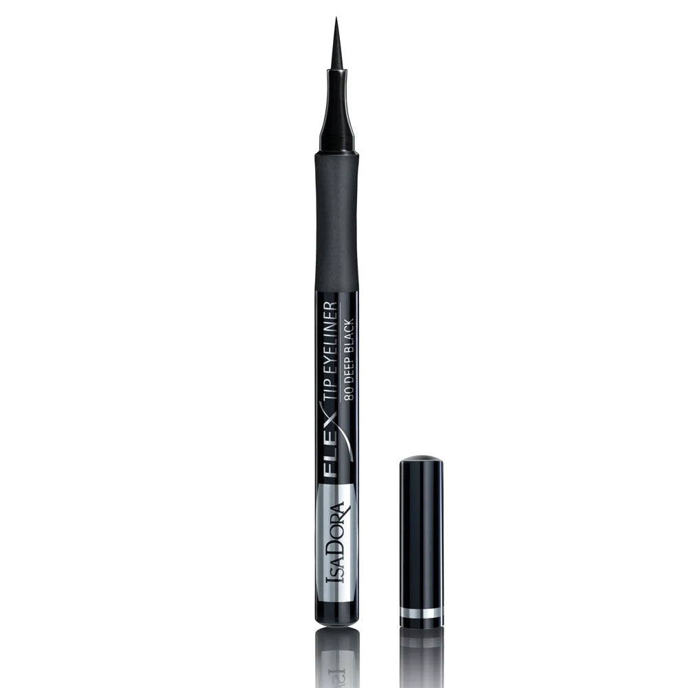 Eyeliner Flex Tip Matt Black 1 ml IsaDora