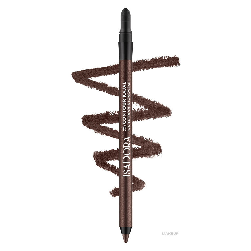 Creion pentru ochi Perfect Contour Kajal 61 Dark Brown 1.2 g IsaDora