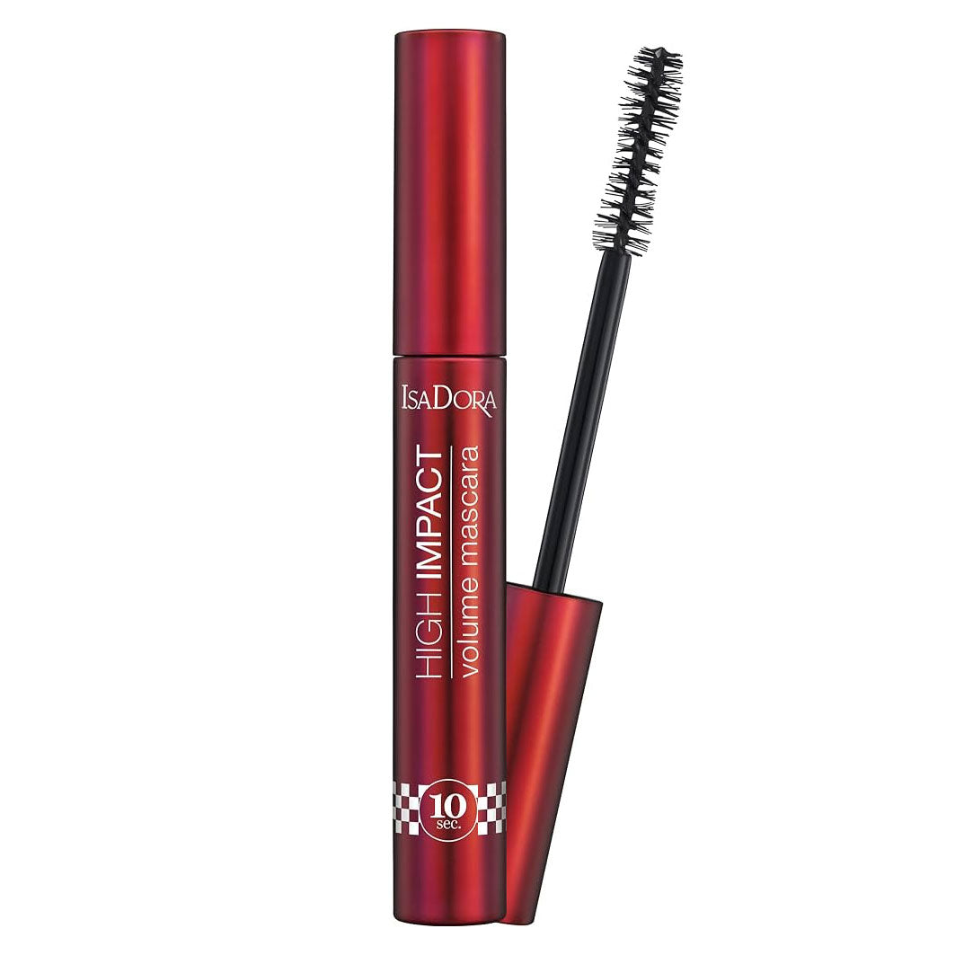 Mascara 10 Sec High Impact Volume, 30 Black Speed, 9 ml, IsaDora