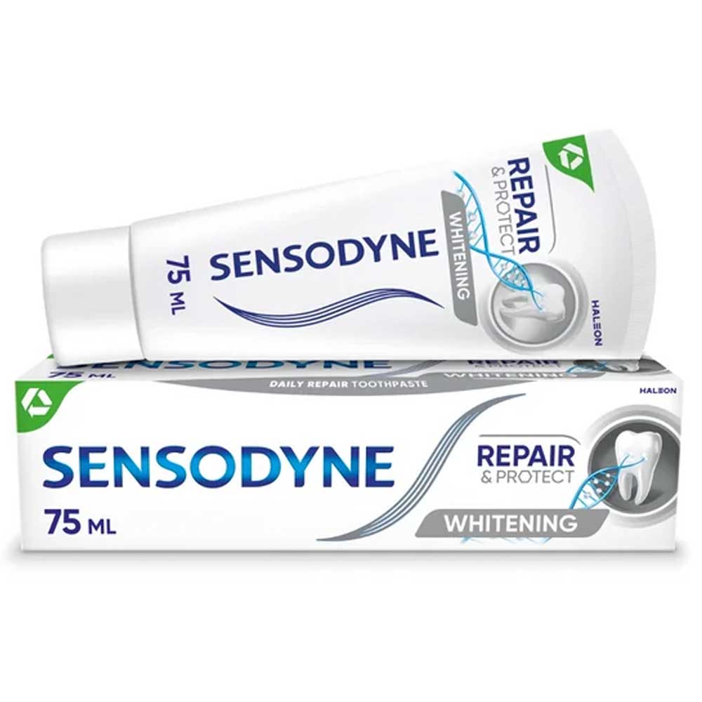 Pasta de dinti Sensodyne Repair & Protect Whitening, 75ml, Glaxo Consumer Healthcare
