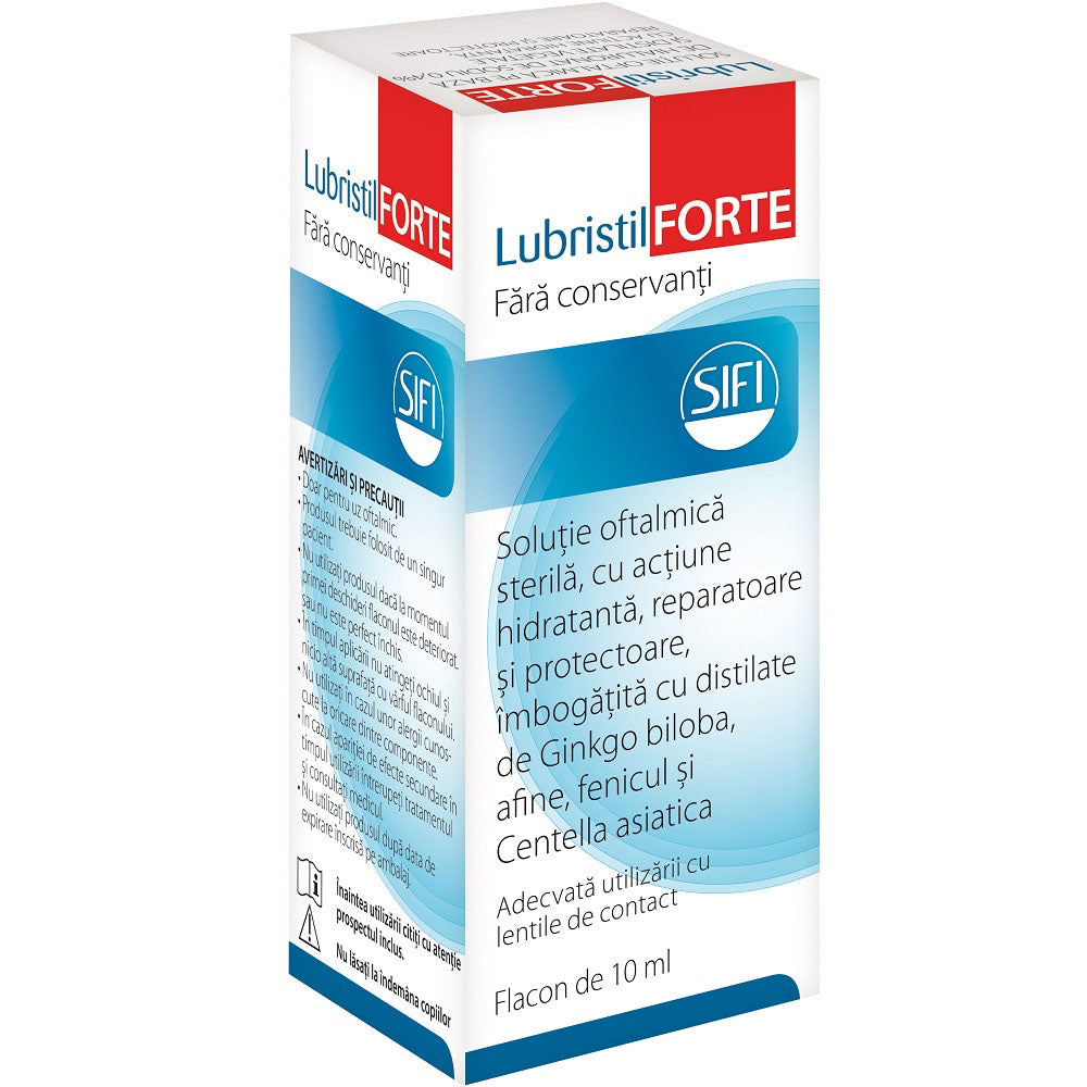 Picaturi oftalmice Lubristil Forte, 10ml, Sifi