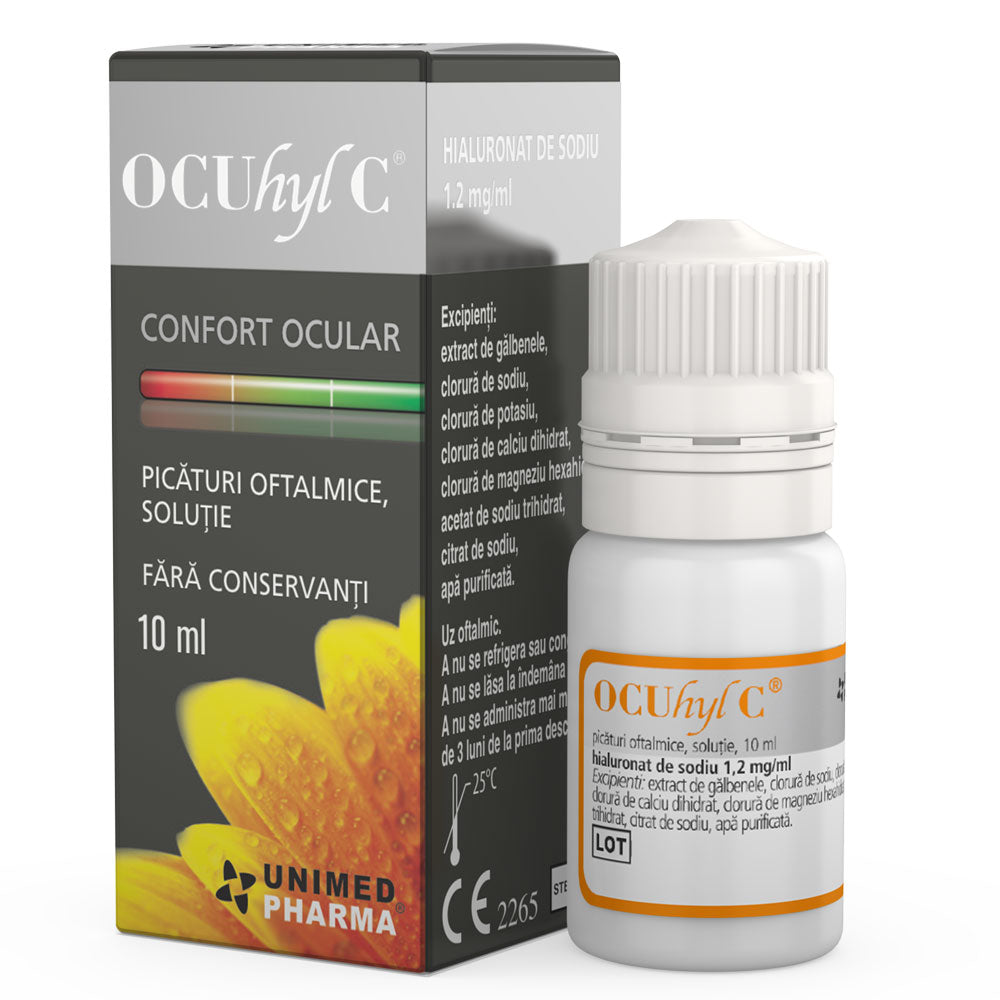 Picaturi oftalmice Ocuhyl-C, 10ml, Unimed Pharma