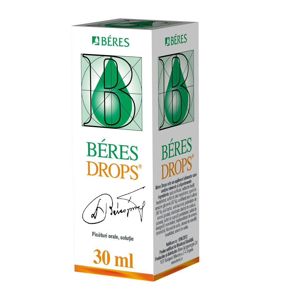 Picaturi orale Beres Drops, 30ml, Beres Pharmaceuticals